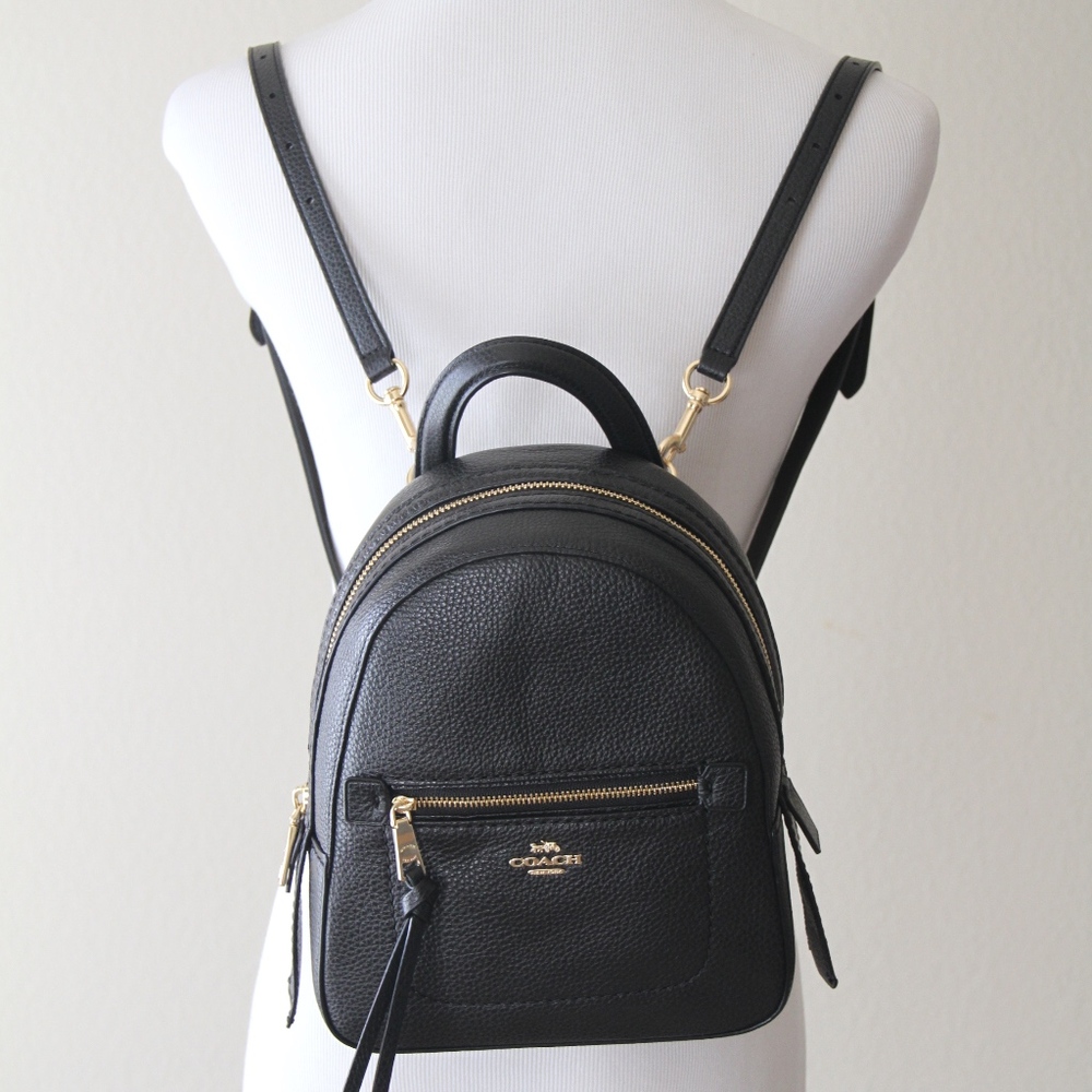 Coach Pebble Leather Andi Mini Backpack F30530